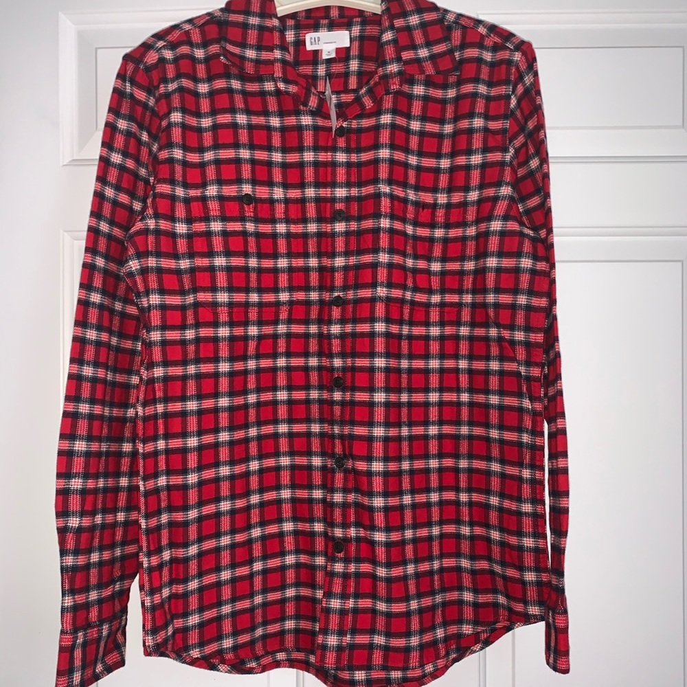 cozy button down